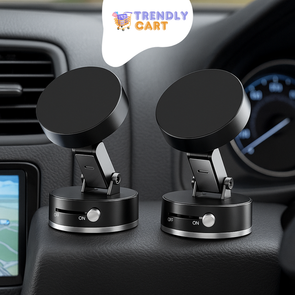 360° Rotation Vacuum Magnetic Suction Cup Car Phone Holder Stand Car Mount